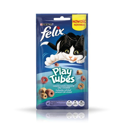 Play Tubes Gebackene Fischgarnelen 50g - FELIX