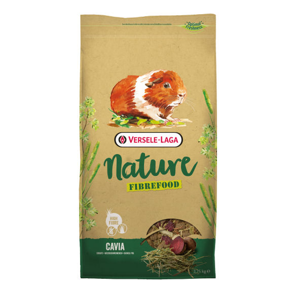 Cavia Nature Fiberfood 2,75kg - LEICHT/EMPFINDLICH für Meerschweinchen [461430] - VERSELE LAGA