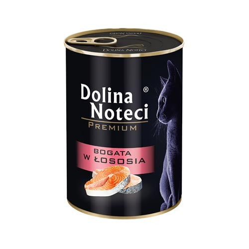 Lachsreiche Dose für Katzen 400g - DOLINA NOTECI