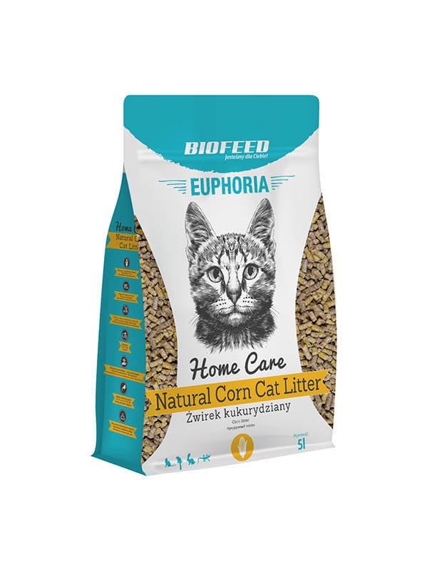 Euphoria Home Care Katzenstreu Mais 5l - BIOFEED