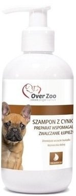 Medizinisches Anti-Schuppen-Shampoo mit Zink 250 ml - OVERZOO