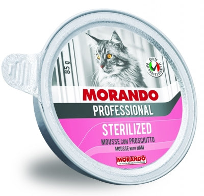 PRO KOT STERILISIERTE Schale mit Schinken 85g - MORANDO