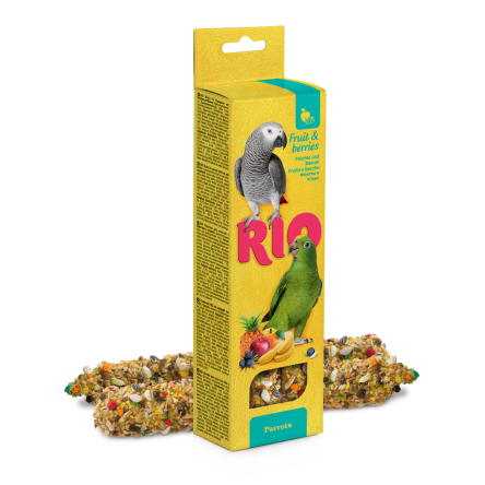 Stick für Papageien Früchte und Beeren 2x90g [22150] - RIO