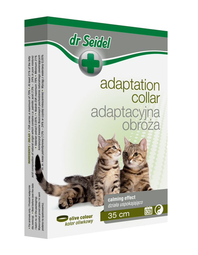 ANPASSUNGSHALSBAND für Katzen 35cm - DR SEIDEL