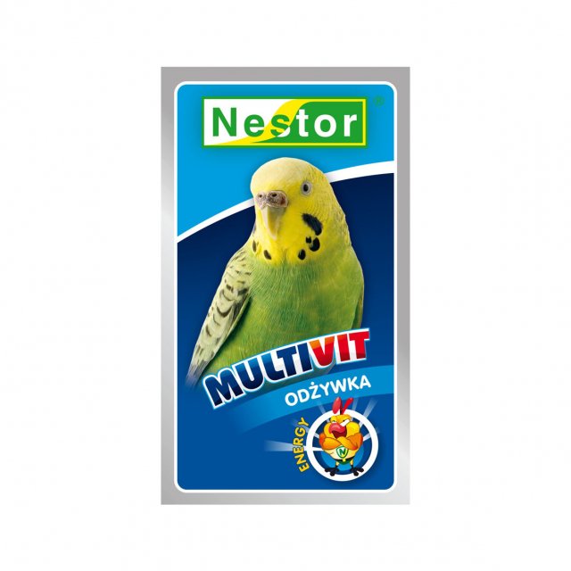 Multivit Futter für kleine Papageien 20g [OPM] - NESTOR