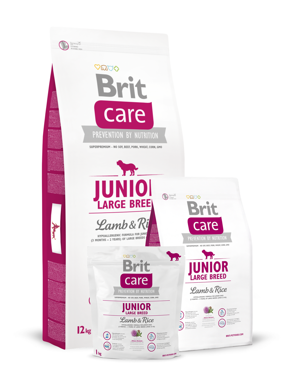 CARE JUNIOR LARGE RACE LAMM & REIS 3kg - BRIT