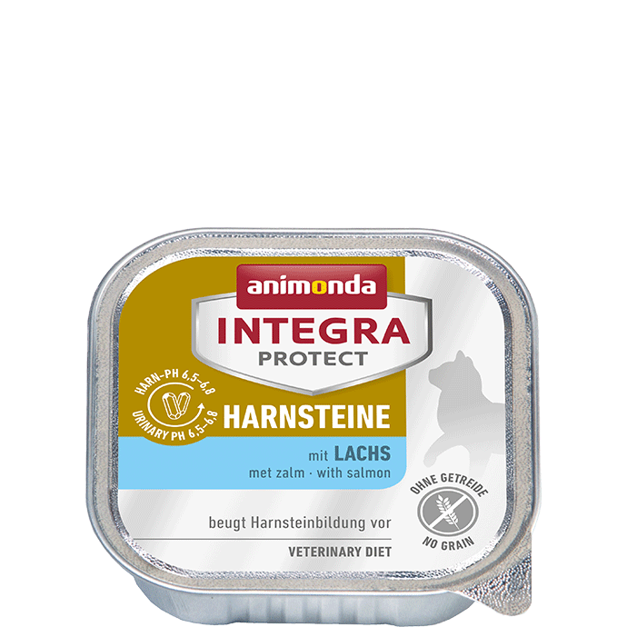 INTEGRA Protect Harnsteine Gerichte mit Lachs 100 g - ANIMONDA