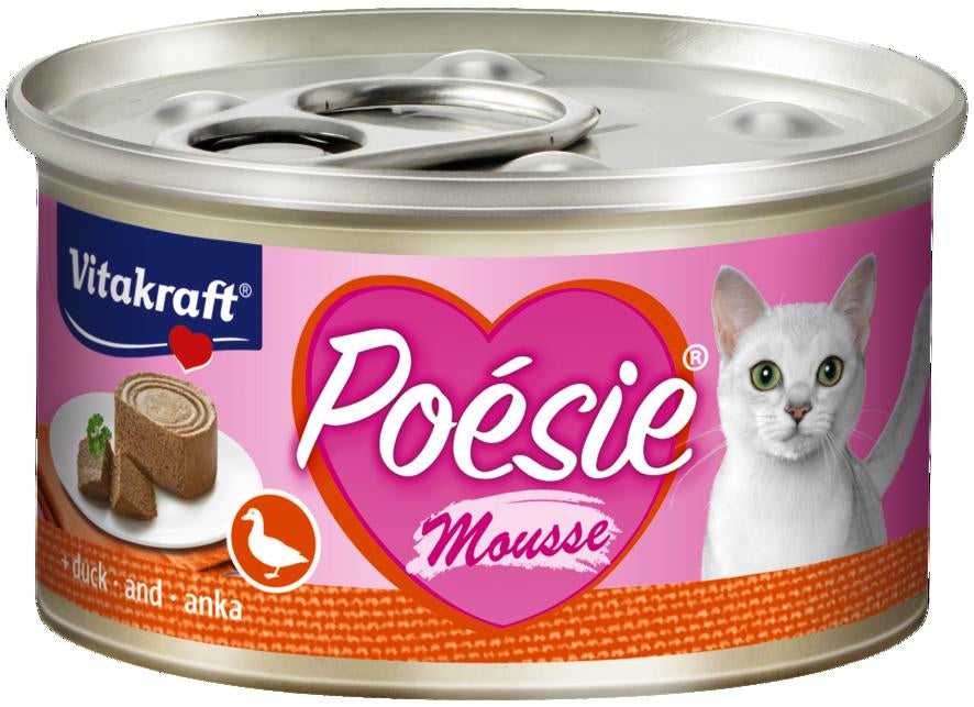 POESIE MUS Dose mit Ente für Katzen 85g - VITAKRAFT