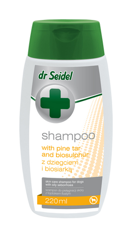 SHAMPOO mit Teer und Bioschwefel 220 ml - DR SEIDEL