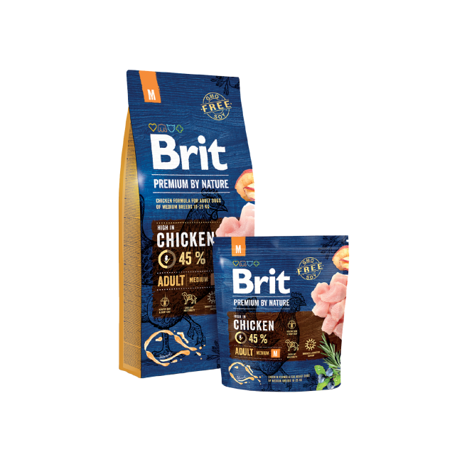 PREMIUM BY NATURE ADULT M 1 kg - BRIT