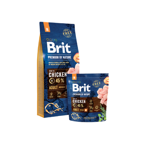 PREMIUM BY NATURE ADULT M 1 kg - BRIT