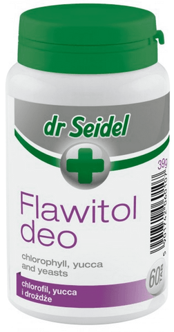 DEO mit Chlorophyll und Yucca Schidigera 60 Tabletten - FLAWITOL