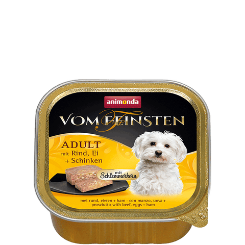 Vom Feinsten Gourmet Center Rind, Ei und Schinken 150g - ANIMONDA