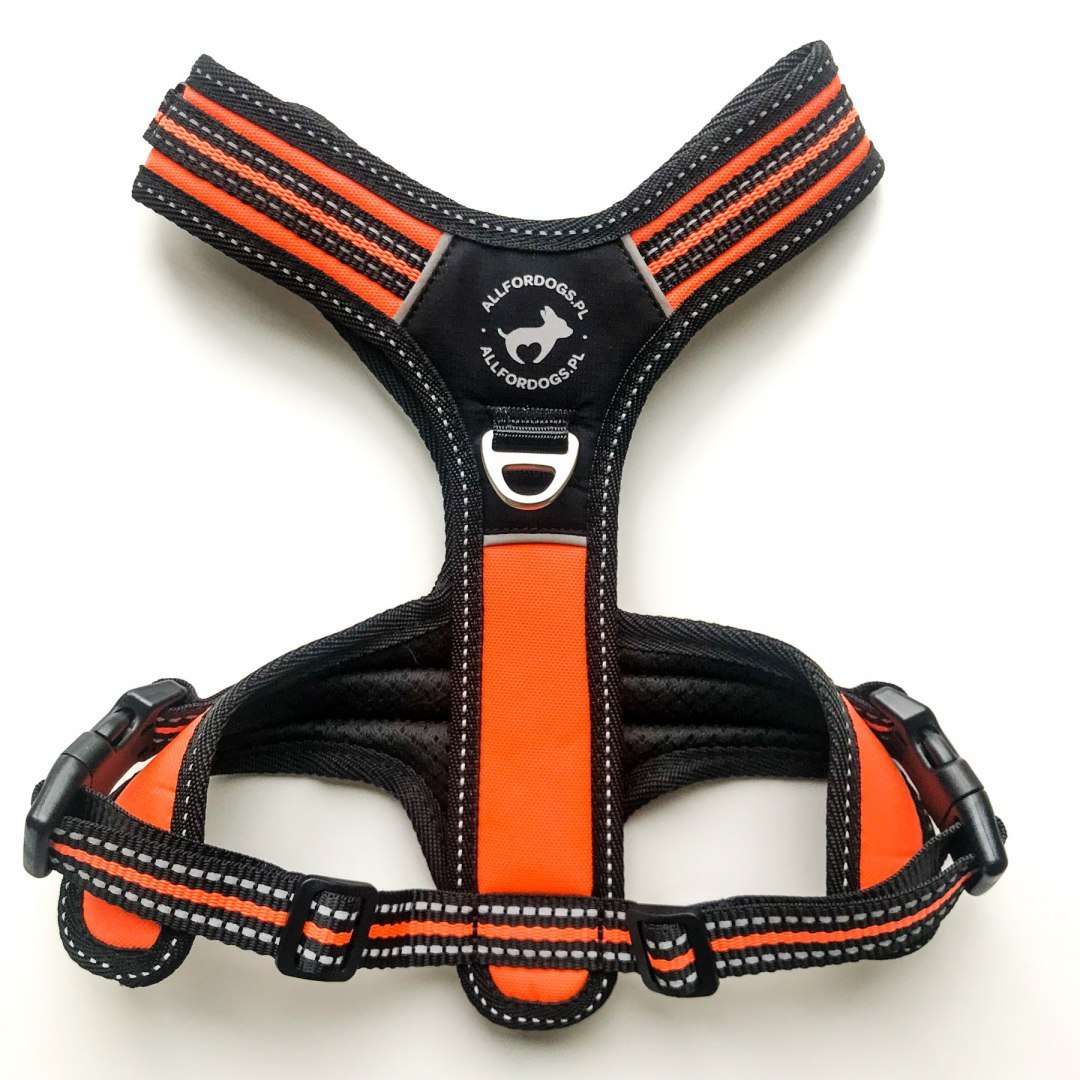 3x-Sportgeschirr Orange XS - ALLES FÜR HUNDE