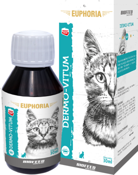 EUPHORIA Dermo-Vitum für Katzen 30ml - BIOFEED