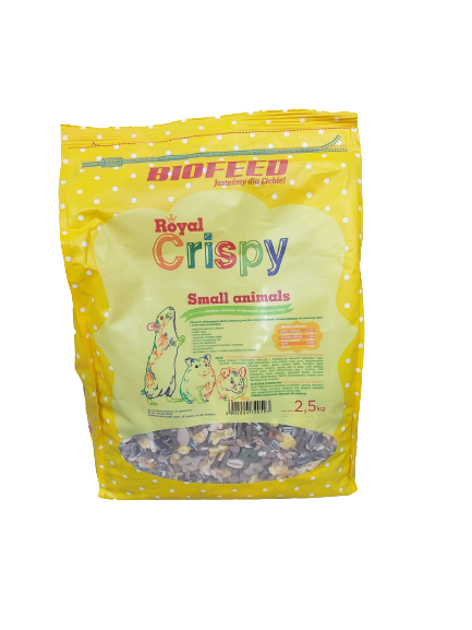 Royal Crispy Small Animals 2,5kg - für kleine Nager - BIOFEED