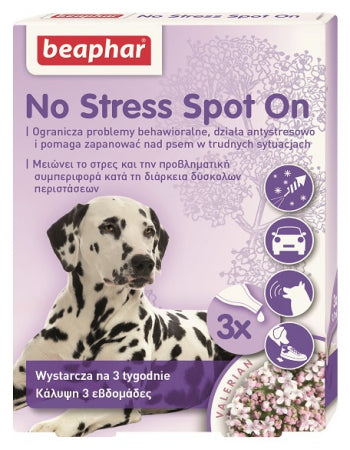 NO STRESS SPOT ON DOG 0.7ML - 3 Pipetten für Hunde - BEAPHAR