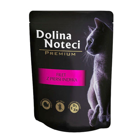 Putenbrustfilet für Katzen Beutel 85g - DOLINA NOTECI