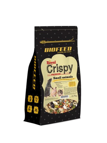 Royal Crispy Premium Small Animals 750g - für kleine Nager - BIOFEED