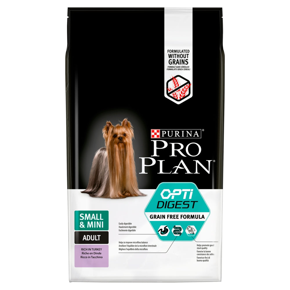 PRO PLAN Small & Mini Adult Opti Digest Grain Free 7kg - PURINA