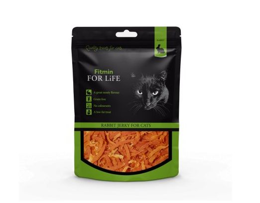 FFL Dog&Cat Leckerli Rabbit Jerky 70g - FITMIN