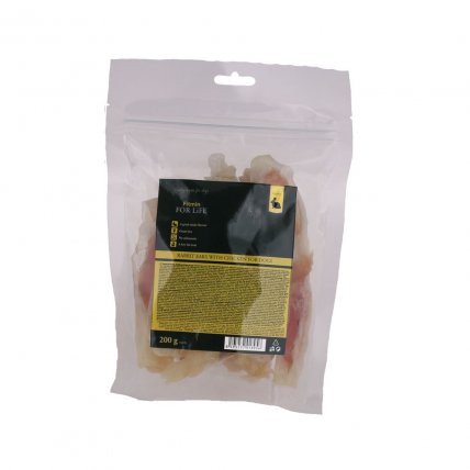 FFL Hundesnack Hasenohren mit Huhn 200g - FITMIN