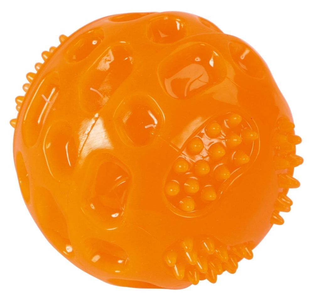 ToyFastic Kauball für Hunde Orange 7,5 cm [81484] - KERBL