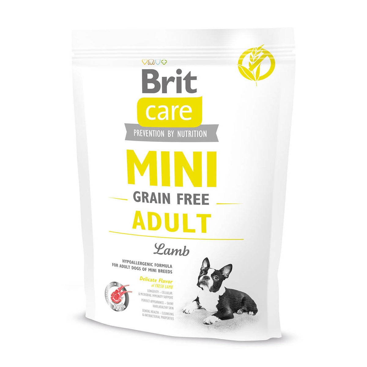 CARE MINI GRAIN-FREE ADULT LAMM 400g - BRIT