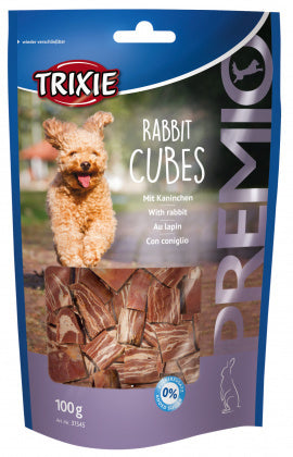 SNACKS Premio Rabbit Cubes, Kaninchen, 100g [TX-31545] - TRIXIE