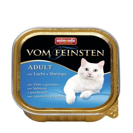 Vom Feinsten Adult Lachs- und Garnelengericht 100g - ANIMONDA