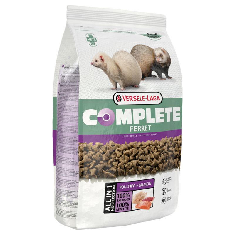 Frettchen Complete - Extrudat für Frettchen - getreidefreies, glutenfreies Futter [461317] 2,5kg - VERSELE LAGA