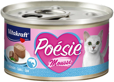 POESIE MOUSSE Dose mit Lachs für Katzen 85g - VITAKRAFT