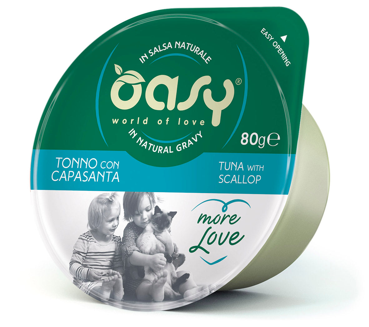 MORE LOVE Cup Thunfisch mit Jakobsmuschel 70 g - OASY