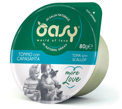 MORE LOVE Cup Thunfisch mit Jakobsmuschel 70 g - OASY