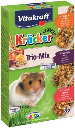 KRACKER Hamsterstick, Honig, Nüsse und Obst 3St - VITAKRAFT