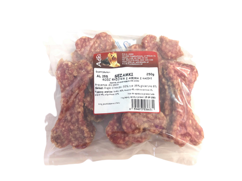 Sesamreisknochen mit Entenfleisch [AL25S] 250g - ADBI