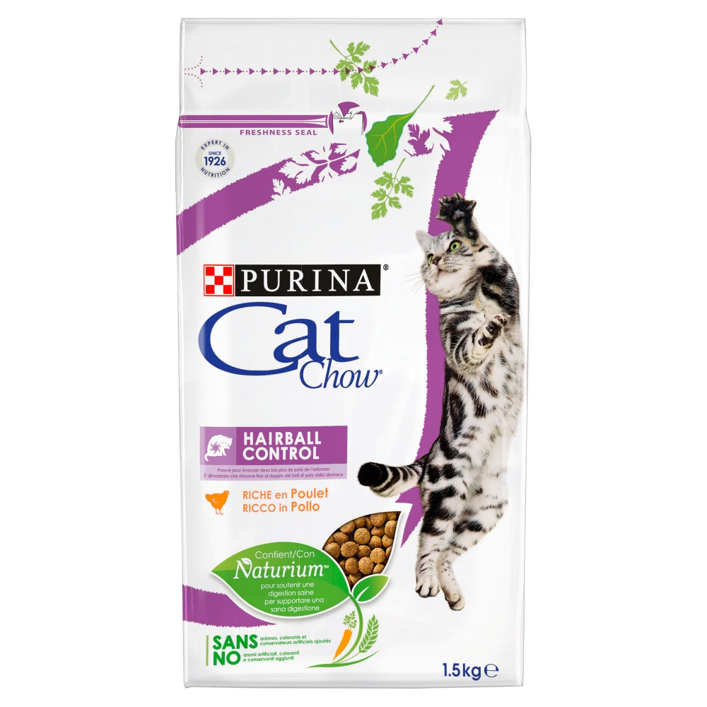 CAT CHOW SPECIAL CARE Haarballenkontrolle Reich an Huhn 1,5kg - PURINA