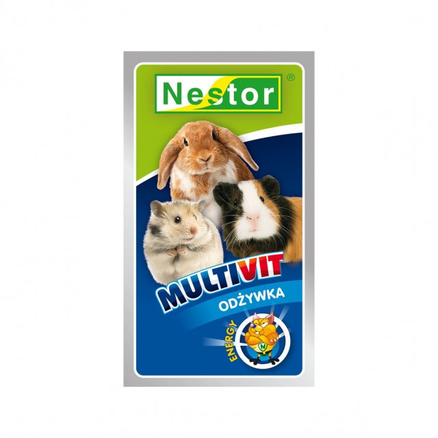 Multivit-Ergänzung für Nager und Kaninchen 20 g [OG] - NESTOR