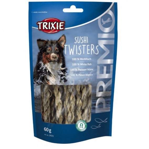 SNACKS Premio Sushi Twisters, mit Fisch, 60 g [TX-31572] - TRIXIE