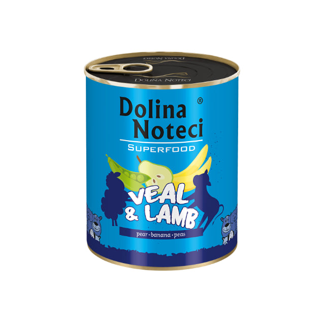 SUPERFOOD Kalb und Lamm 800g - DOLINA NOTECI