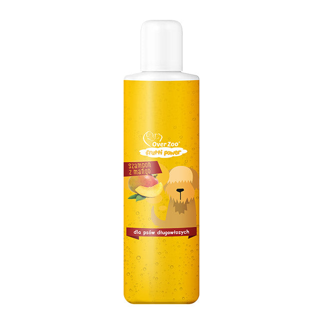 Mango-Shampoo für langhaarige Hunde 200ml - OVERZOO