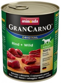 GranCarno Original Adult Rind Wildbret in Dose 800 g - ANIMONDA