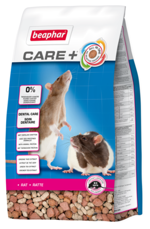 CARE+ RAT Futter für Ratten 700g - BEAPHAR