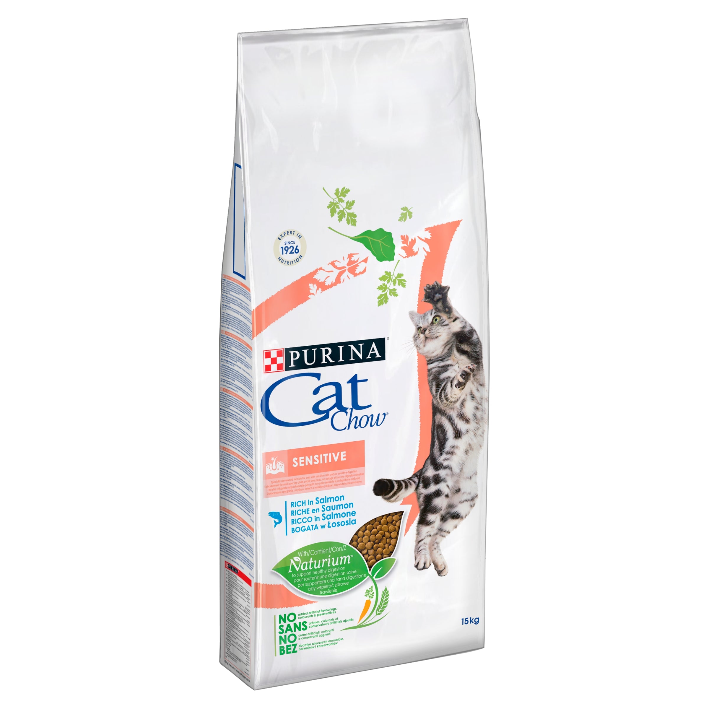 CAT CHOW SPECIAL CARE Sensitive Reich an Lachs 15kg - PURINA