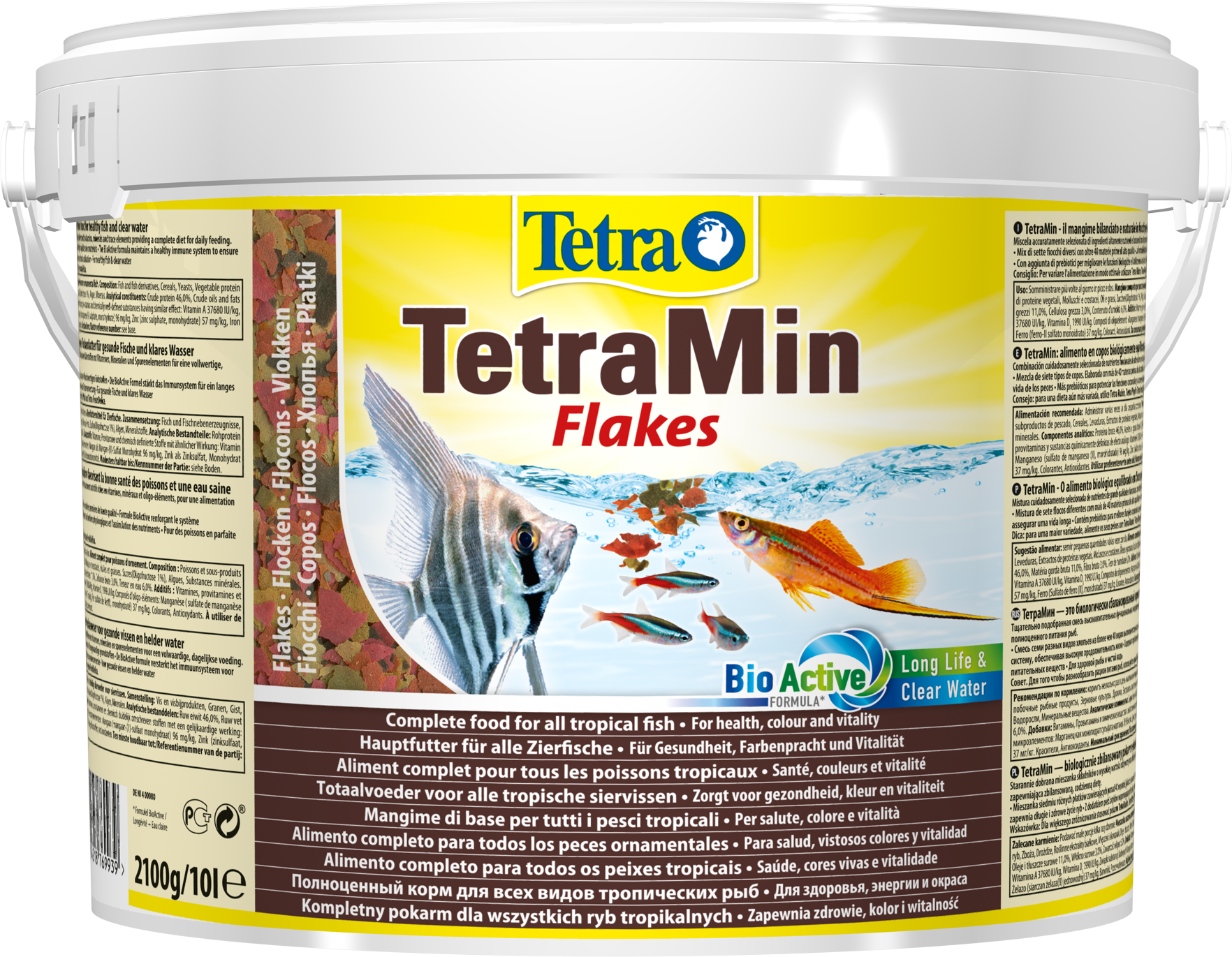 TetraMin Flakes 10l - Eimer [T769939] - TETRA