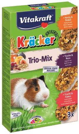 KRACKER Flasche für Meerschweinchen Honig, Nüsse und Obst 3 Stk - VITAKRAFT