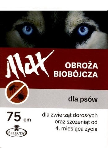 Biozidhalsband Max 75 cm rot - SELECTA