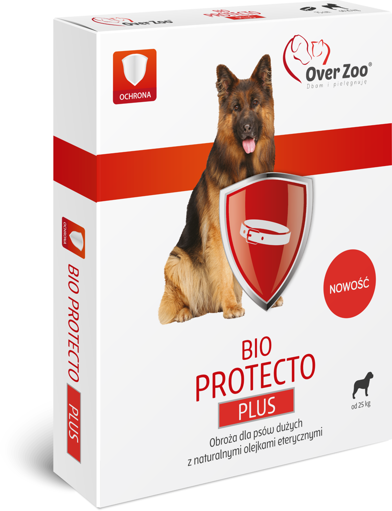 BIO PROTECTO PLUS HALSBAND FÜR GROSSE HUNDE 75 cm - OVERZOO