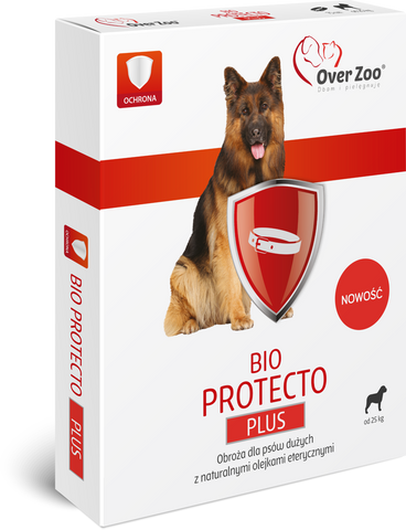 BIO PROTECTO PLUS HALSBAND FÜR GROSSE HUNDE 75 cm - OVERZOO