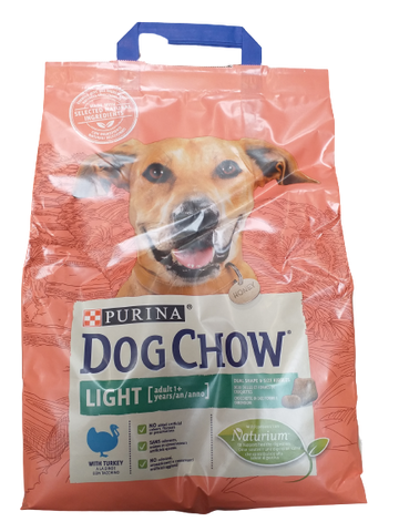 DOG CHOW LIGHT Truthahn 2kg + 500g GRATIS - PURINA